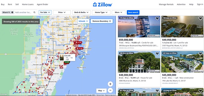 Zillow Homes for Sale. 