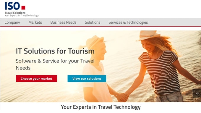 ISOtravel. Custom IT solutions for the Tourism industry.