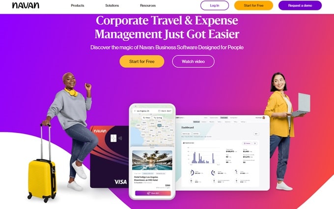 Navan Software. Corporate Travel and Expense Management.
