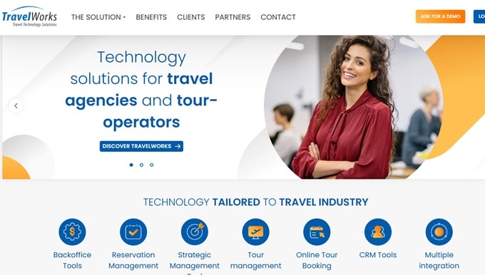 TravelWorks. Complete platform for Travel Agencies and Tour Operators.