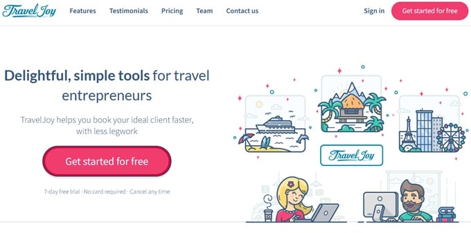 Travel Joy. Software for Travel Entrepreneurs.