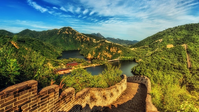 Great Wall of China. 