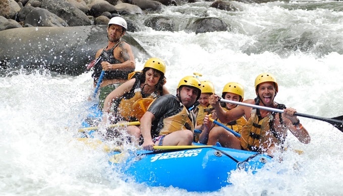 River Rafting Adventure at La Fortuna Costa Rica