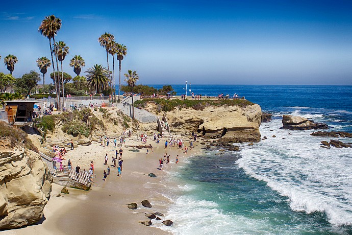 La Jolla Cove, La Jolla California.