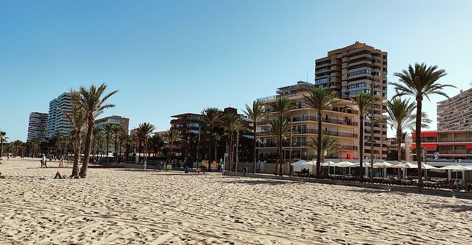 Playa de la Rada, Spain. 