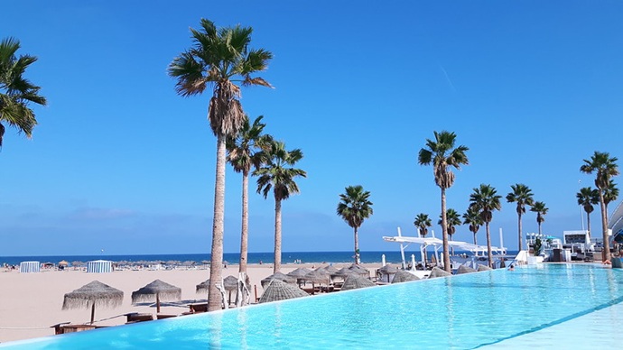 Playa de la Malvarrosa spain